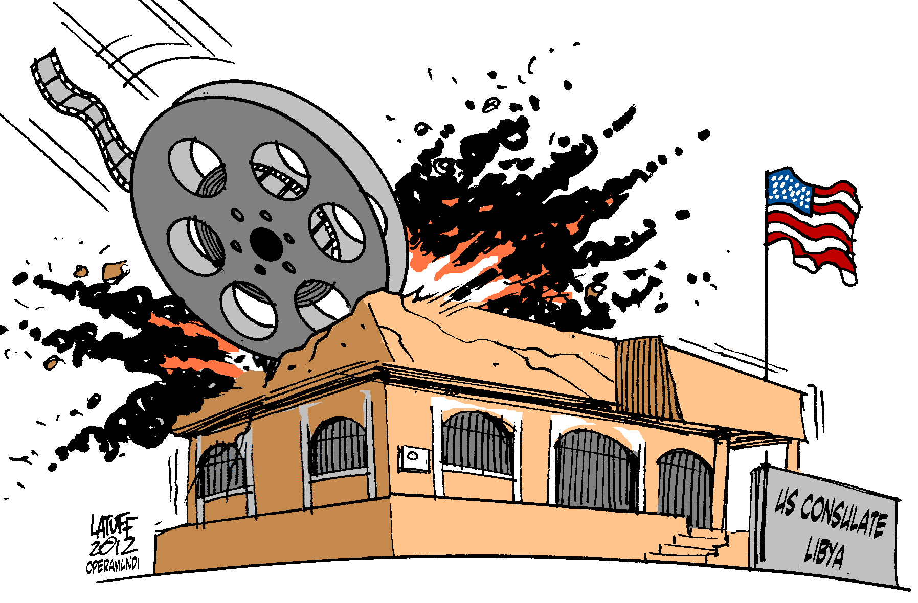 Political Cartoon: “Innocence of Muslims”: The film that KILLS!