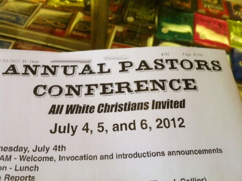 Alabama pastor holds ‘whites only’ conference
