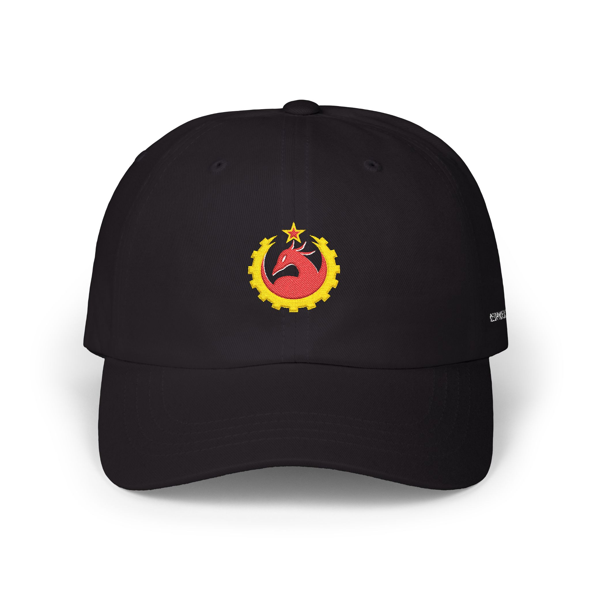 Embroidered Strapback Cap