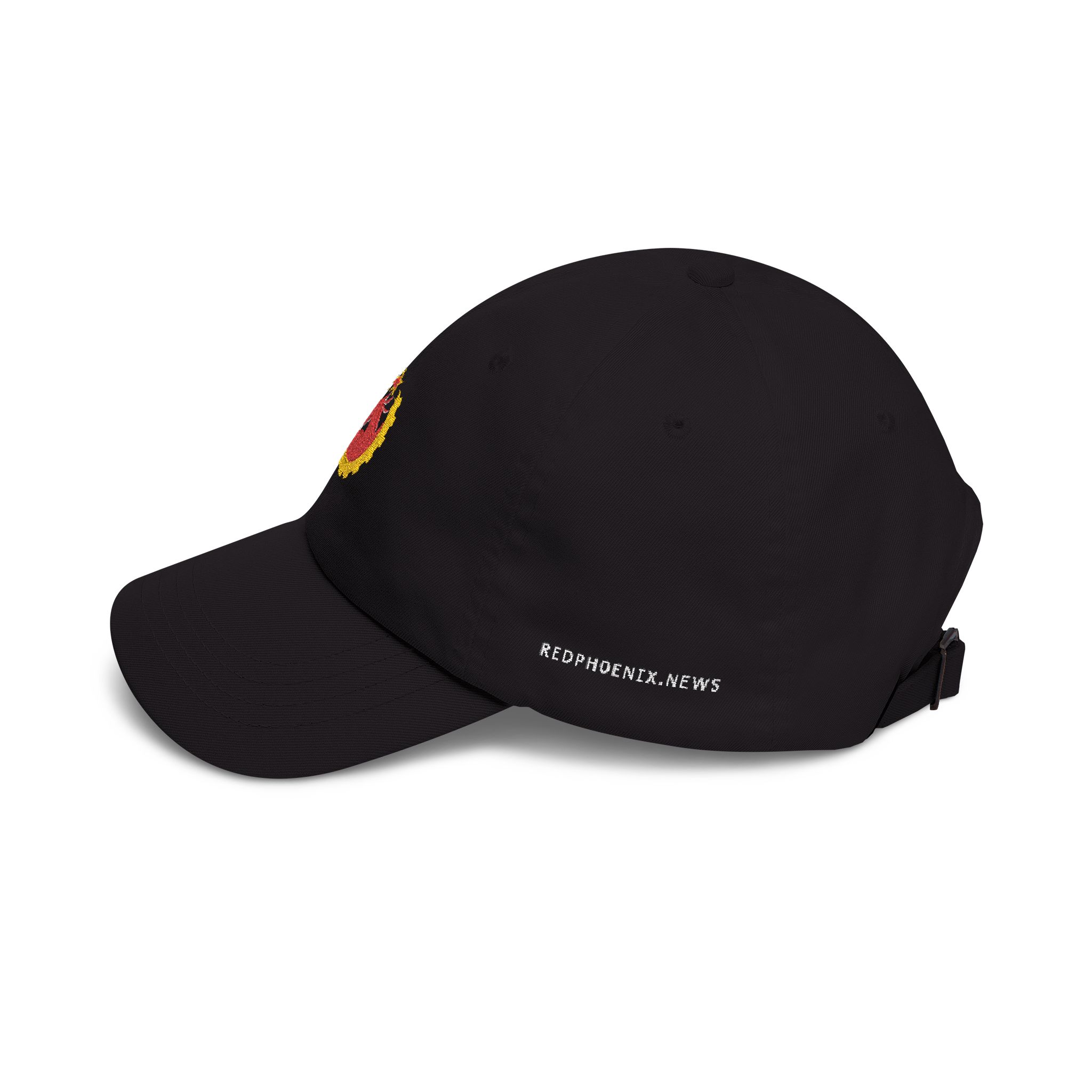 Embroidered Strapback Cap - Image 3
