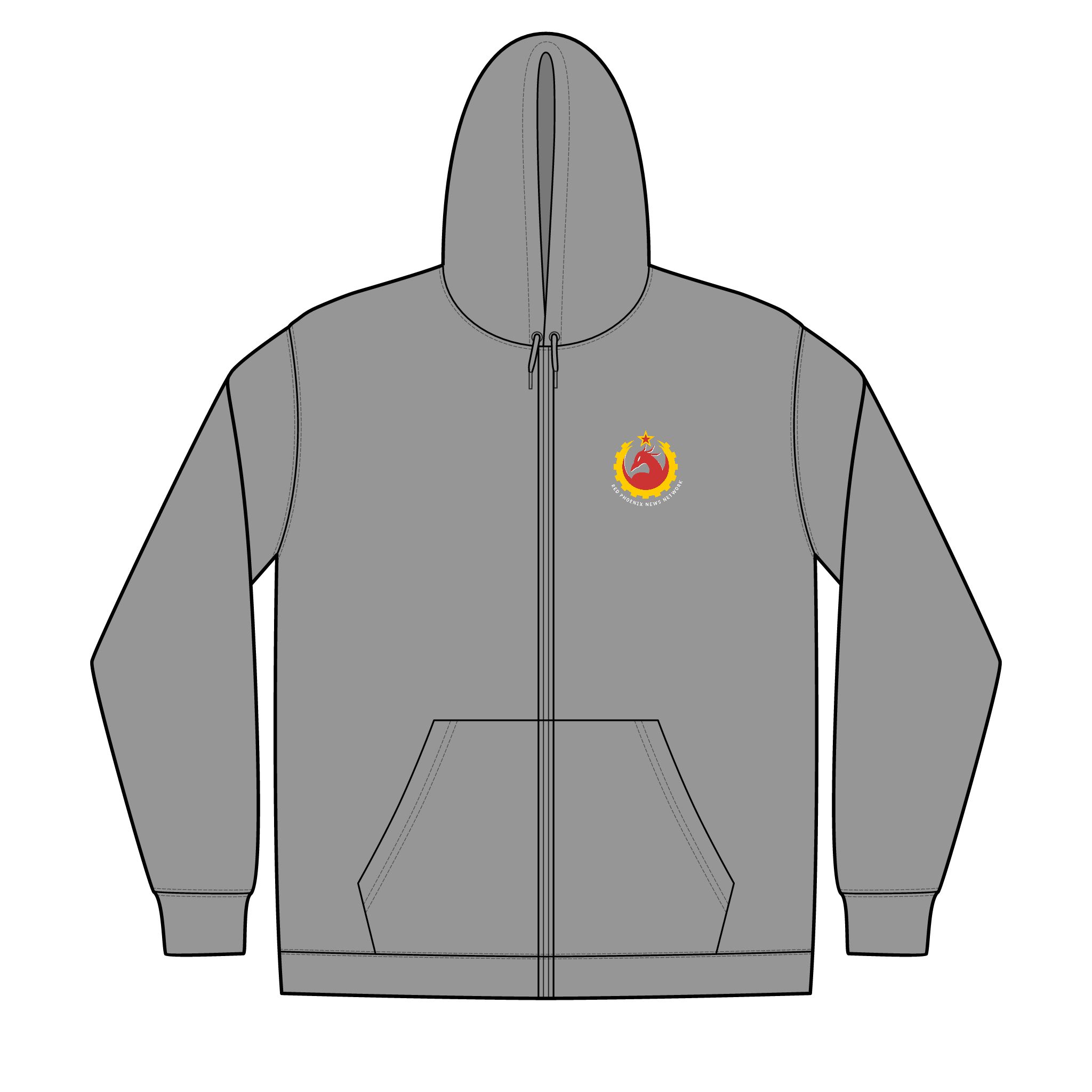 RPNN Embroidered Full-Zip Hoodie
