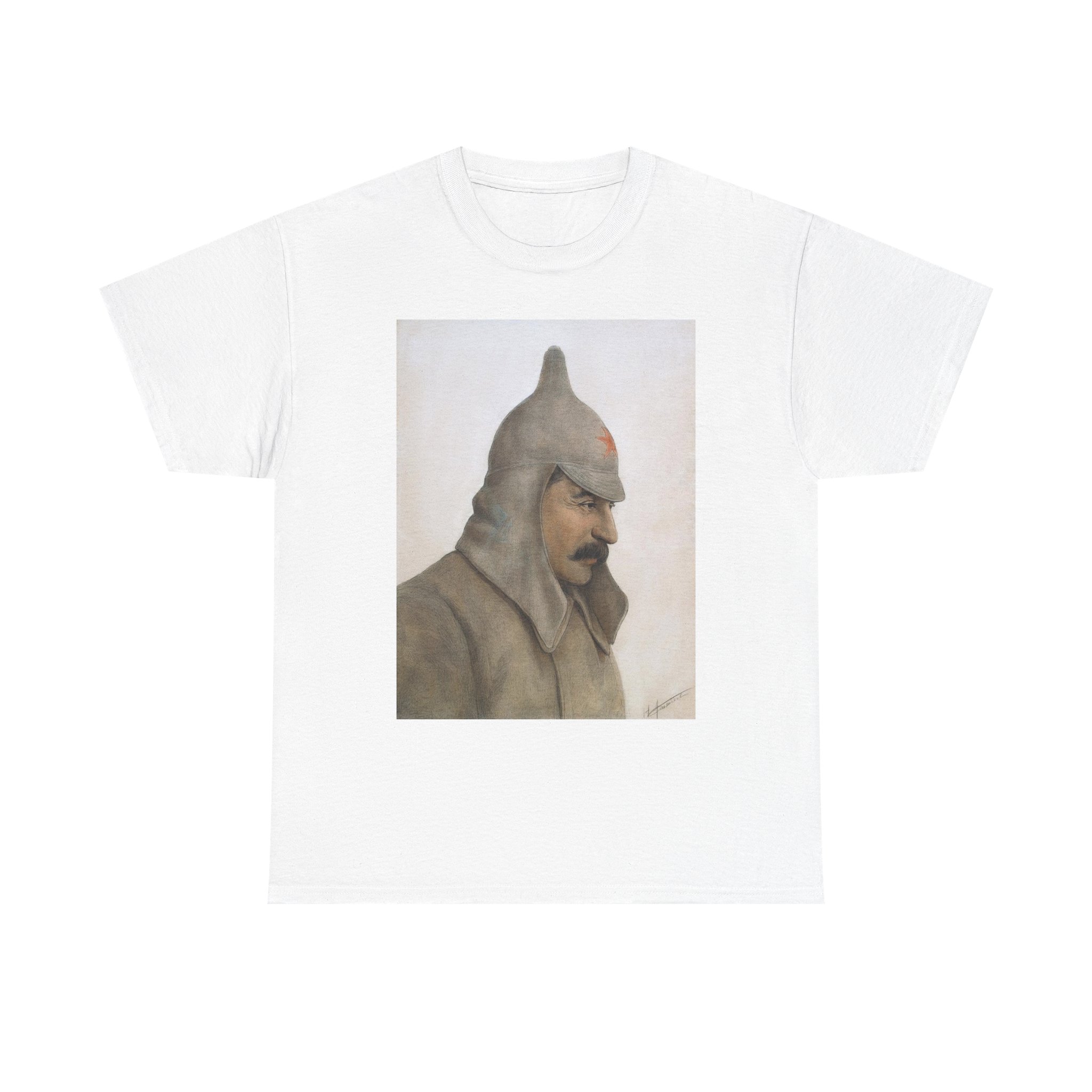 Portrait of Stalin Heavy Cotton Tee