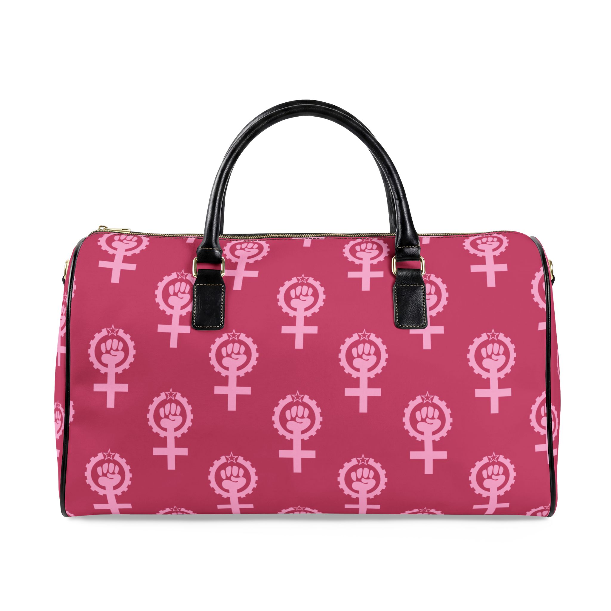 Dee's Faux Leather Travel Bag