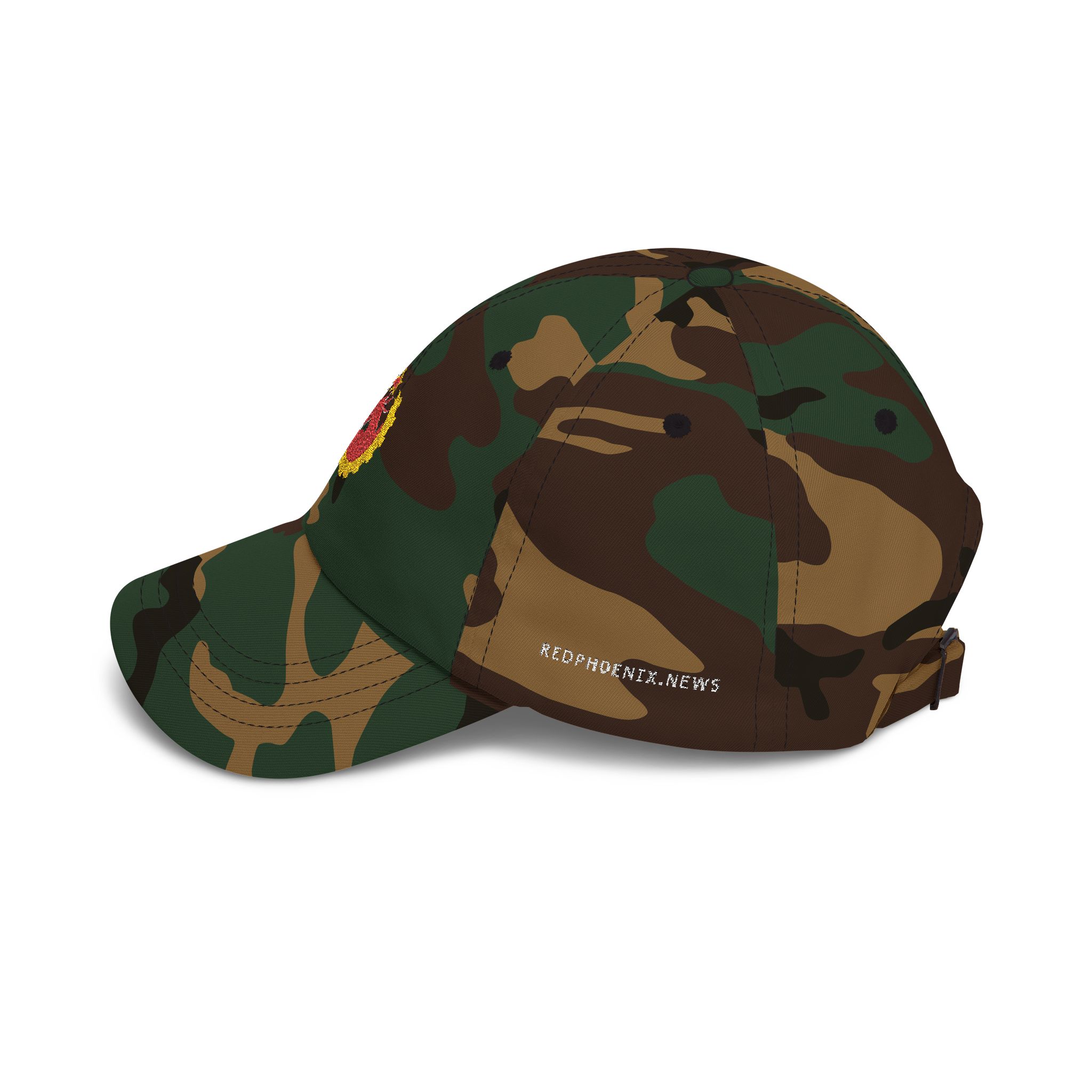Embroidered Strapback Cap - Image 9