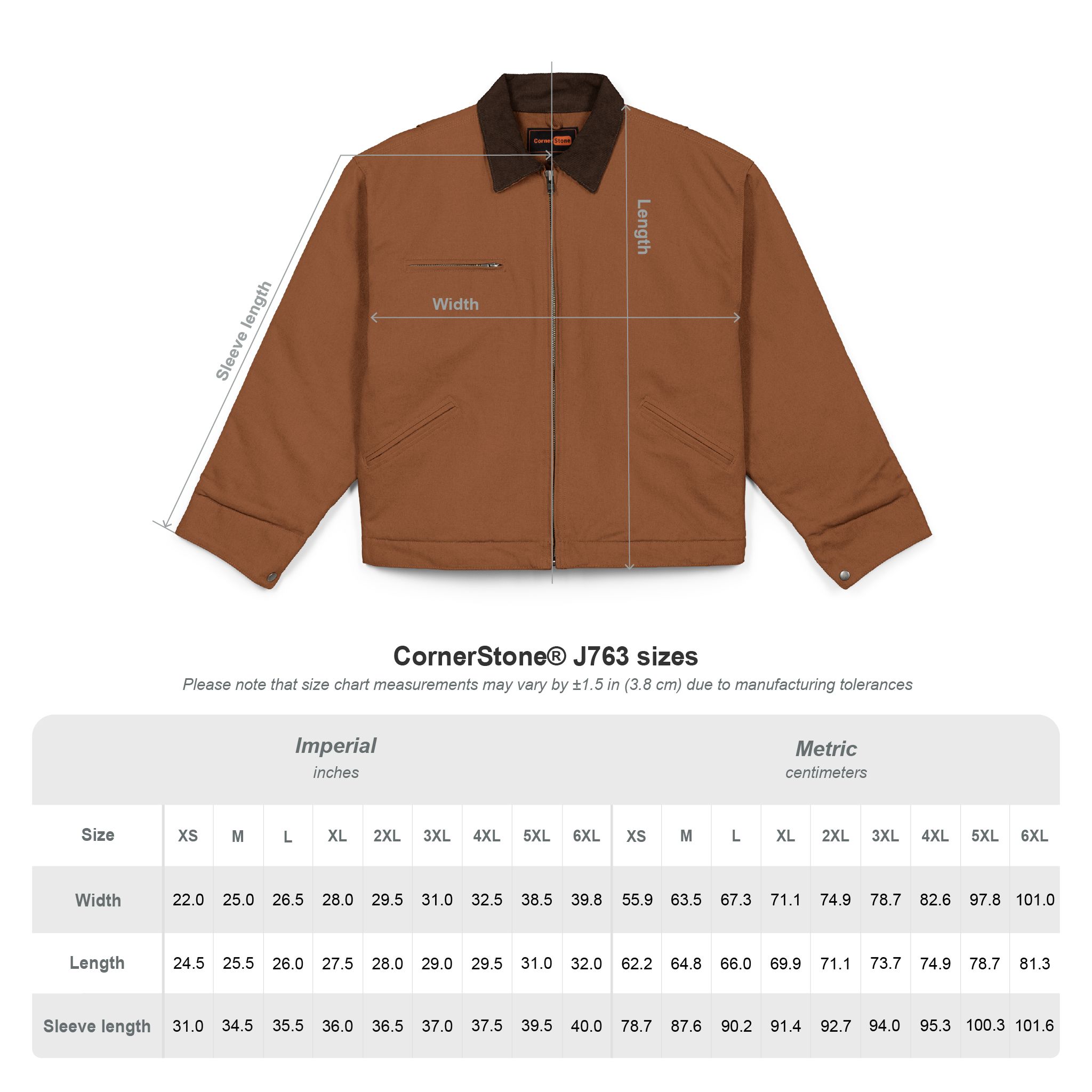 RPNN Duck Cloth Work Jacket - Image 4